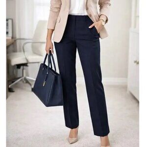 Banana Republic Navy Blue Martin Fit Pants